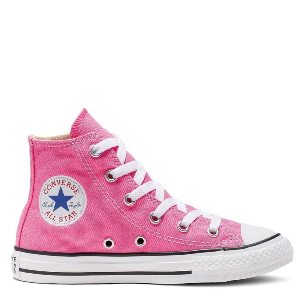 Converse Childrens/Kids Chuck Canvas Shoes / Pink